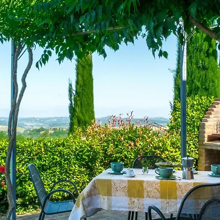 度假居 Historic With Tuscan Hills View